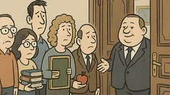 Dowcip: Przyszła delegacja nauczycieli do ministra